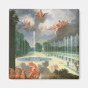 Die Waldungen von Versailles. Ansicht des Magnet