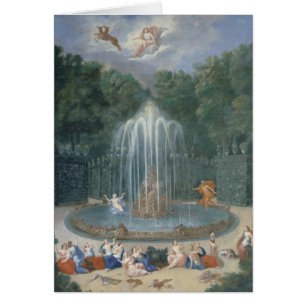 Die Waldungen von Versailles. Ansicht des Sternes
