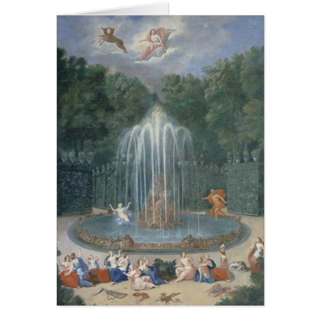 Die Waldungen von Versailles. Ansicht des Sternes (Vorne)