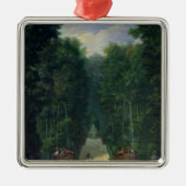 Die Waldungen von Versailles Silbernes Ornament (Vorne)