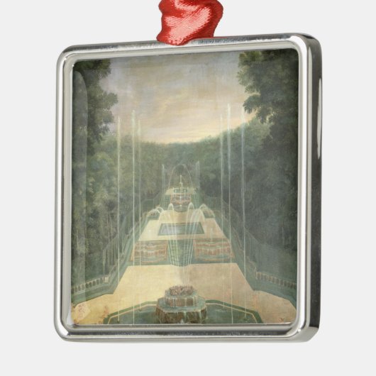 Die Waldungen von Versailles Silbernes Ornament (Links)