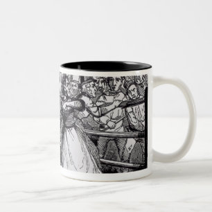 Die Waliser-Aufständischer Zweifarbige Tasse