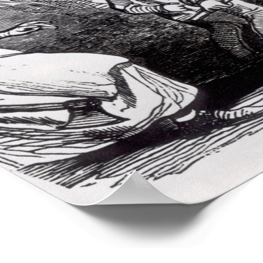 Die walisischen Rioter Poster (Ecke)