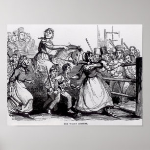 Die walisischen Rioter Poster