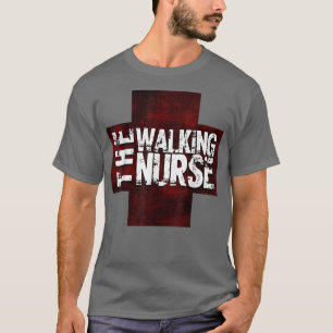 Die Walking Nurse, lustige Zombie Stil Halloween G T-Shirt