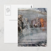 Die Walküre Postkarte (Vorne/Hinten)