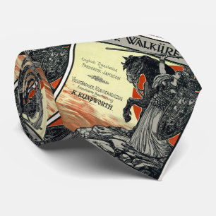 Die Walküre (Titelseite der Stimmzettel, 1899) Krawatte