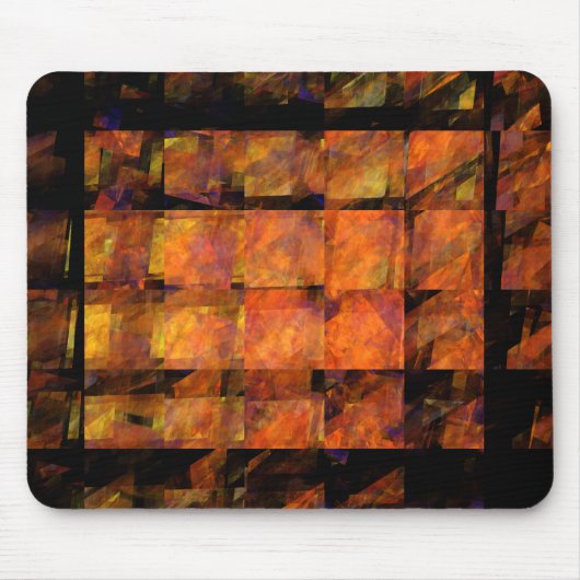 Die Wall Abstrakt Art Mousepad (Vorne)