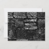 DIE WALL-Bar-BAT-Antwortkarte RSVP Karte (Rückseite)