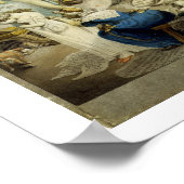 Die Waltz (farbige Gravur) Poster (Ecke)