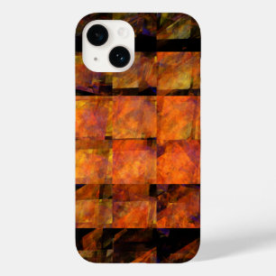 Die Wand Abstrakte Geometrische Feuer Kunst Modern Case-Mate iPhone 14 Hülle