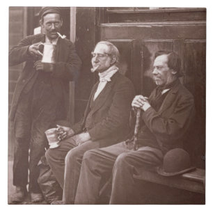 Die Wand-Arbeitskraft, 1876-77 (woodburytype) Fliese