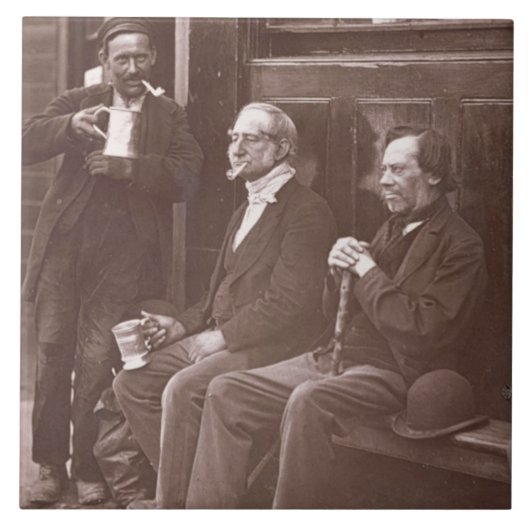 Die Wand-Arbeitskraft, 1876-77 (woodburytype) Fliese (Vorderseite)