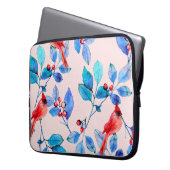 Die Wand aus rosa Ziegeln dient zur Abstraktion, z Laptopschutzhülle (Vorderseite Links)