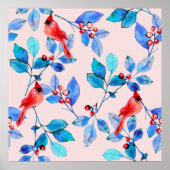 Die Wand aus rosa Ziegeln dient zur Abstraktion, z Poster (Vorne)