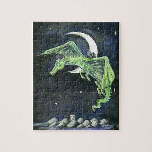 Die Wand der Wisteria - Puzzle (Vertikal)