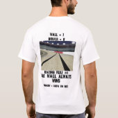 Die Wand-IMMER Gewinne T-Shirt (Rückseite)