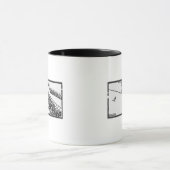 Die Wand Tasse (Zentrum)