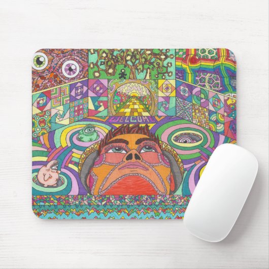 Die Wände Mousepad (Mit Mouse)