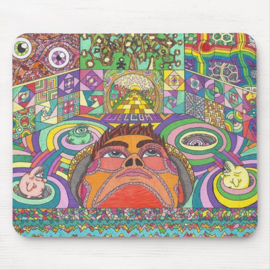 Die Wände Mousepad (Vorne)