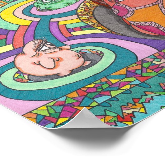 Die Wände Poster (Ecke)