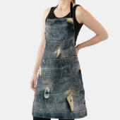 Die Wände sind aus vierbraunem Holz Schürze (InSitu)