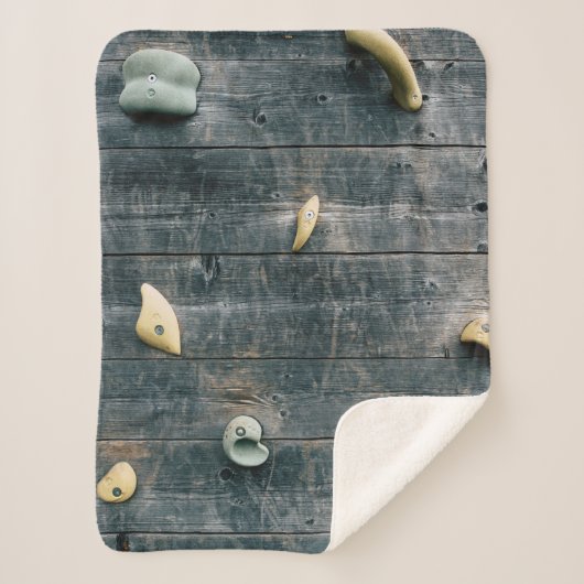 Die Wände sind aus vierbraunem Holz Sherpadecke (Vorderseite)