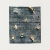 Die Wände sind aus vierbraunem Holz Wandteppich (Vorderseite)