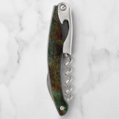 Die Wände sind grün und mit Korallen gesprenkelt Kellnermesser (Rückseite)