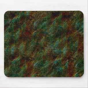 Die Wände sind grün und mit Korallen gesprenkelt Mousepad