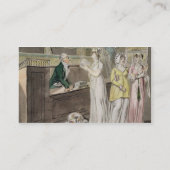 Die Wanderbücherei (Feder und w/c und w Visitenkarte (Rückseite)