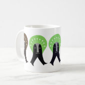 Die Wanderer Kaffeetasse (Vorderseite Links)