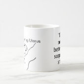 Die wandernde Gebärmutter Kaffeetasse (Mittel)