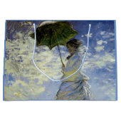 Die Wanderung, Lady mit Sonnenschirm Große Geschenktüte (Vorderseite)