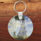 Die Wanderung, Lady mit Sonnenschirm Schlüsselanhänger (Vorderseite)
