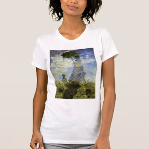 Die Wanderung, Lady mit Sonnenschirm T-Shirt