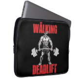 Die Wanderungssperre - Zombie Workout Laptopschutzhülle (Vorne Rechts)