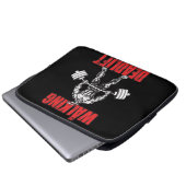 Die Wanderungssperre - Zombie Workout Laptopschutzhülle (Vorne Knopf)