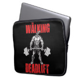 Die Wanderungssperre - Zombie Workout Laptopschutzhülle (Vorderseite Links)