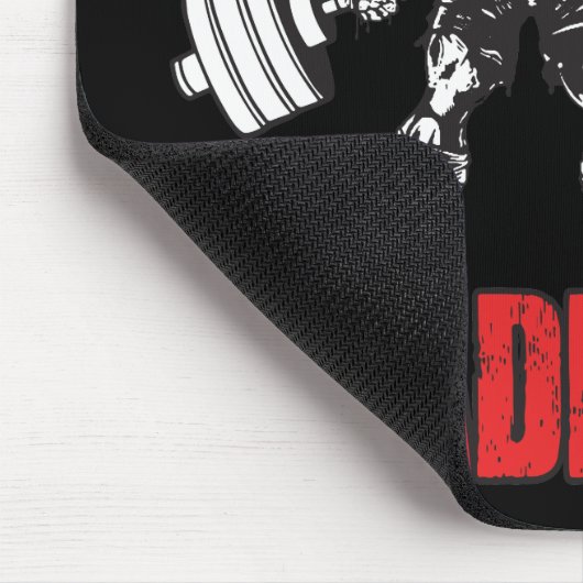 Die Wanderungssperre - Zombie Workout Mousepad (Ecke)