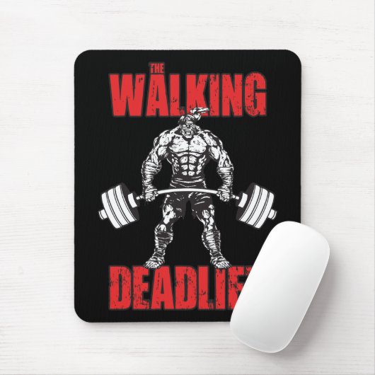 Die Wanderungssperre - Zombie Workout Mousepad (Mit Mouse)