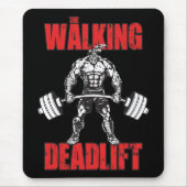 Die Wanderungssperre - Zombie Workout Mousepad (Vorne)