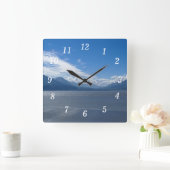 Die Wanduhr der Alaska-Berge (Zuhause)