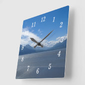 Die Wanduhr der Alaska-Berge (Winkel)