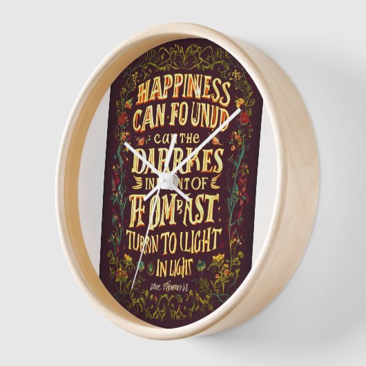 Die Wanduhr des Joy-Fighting (Winkel)