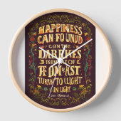 Die Wanduhr des Joy-Fighting (Vorderseite)