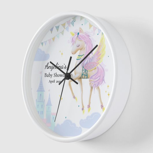 Die Wandusche mit Einhorn. Uhr (Winkel)