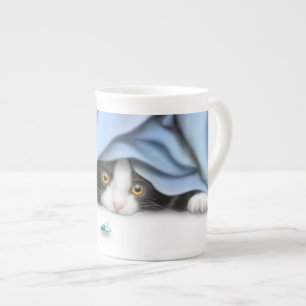 Die Wanzen-Jäger-Knochen-China-Tasse Porzellantasse