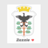Die Wappen Hamars Aufkleber (Blatt)