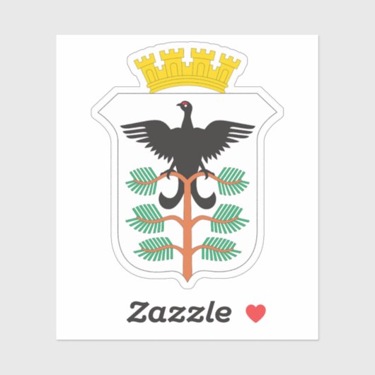 Die Wappen Hamars Aufkleber (Blatt)